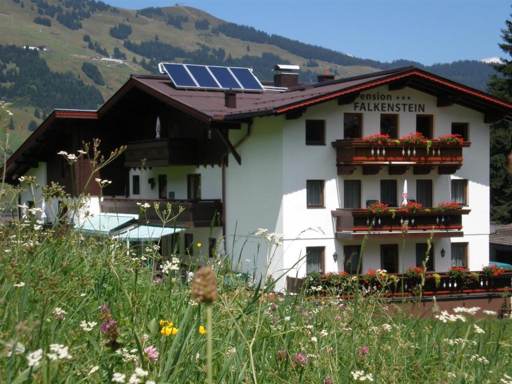 Pension Falkenstein Saalbach-Hinterglemm Buitenkant foto